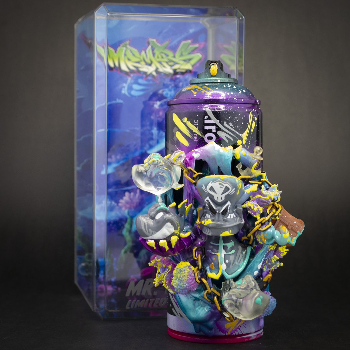 MrMarsStudios's tweet photo. New underwater themed works available at 5 pm met tonight! https://t.co/naMEzbqQua
.
#Design #Toy #Ocean #Theme #shark #Captain #StreetArt #PopArt #Kustom #Kolor #painter #Paint https://t.co/26soBKmeVI