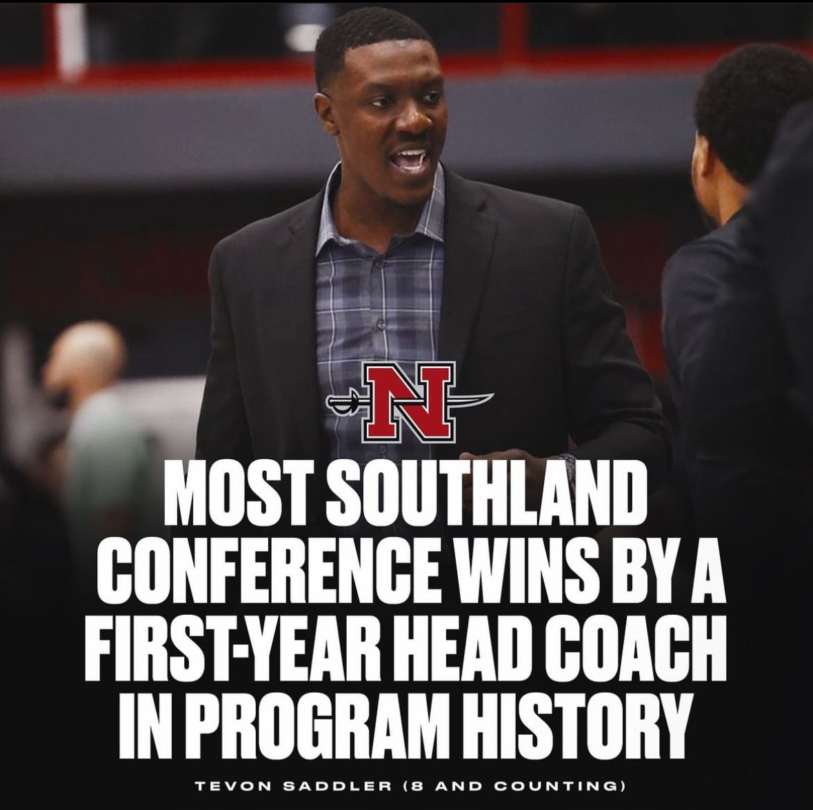 History being written down here in Thibodaux. 

Thankful to have Coach Saddler at the helm.

More to come.