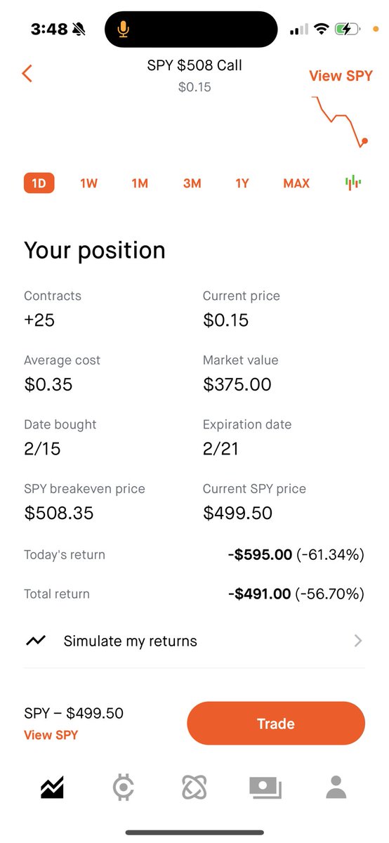 Jay6ixTrades's tweet photo. Really good week in the market…only to end with a big FAT LOSS! STRICTLY because of greed and well a few other factors. Hopefully I can do better next week. 🤦🏽‍♂️✌🏽$SPY https://t.co/92PRO4fPQ7