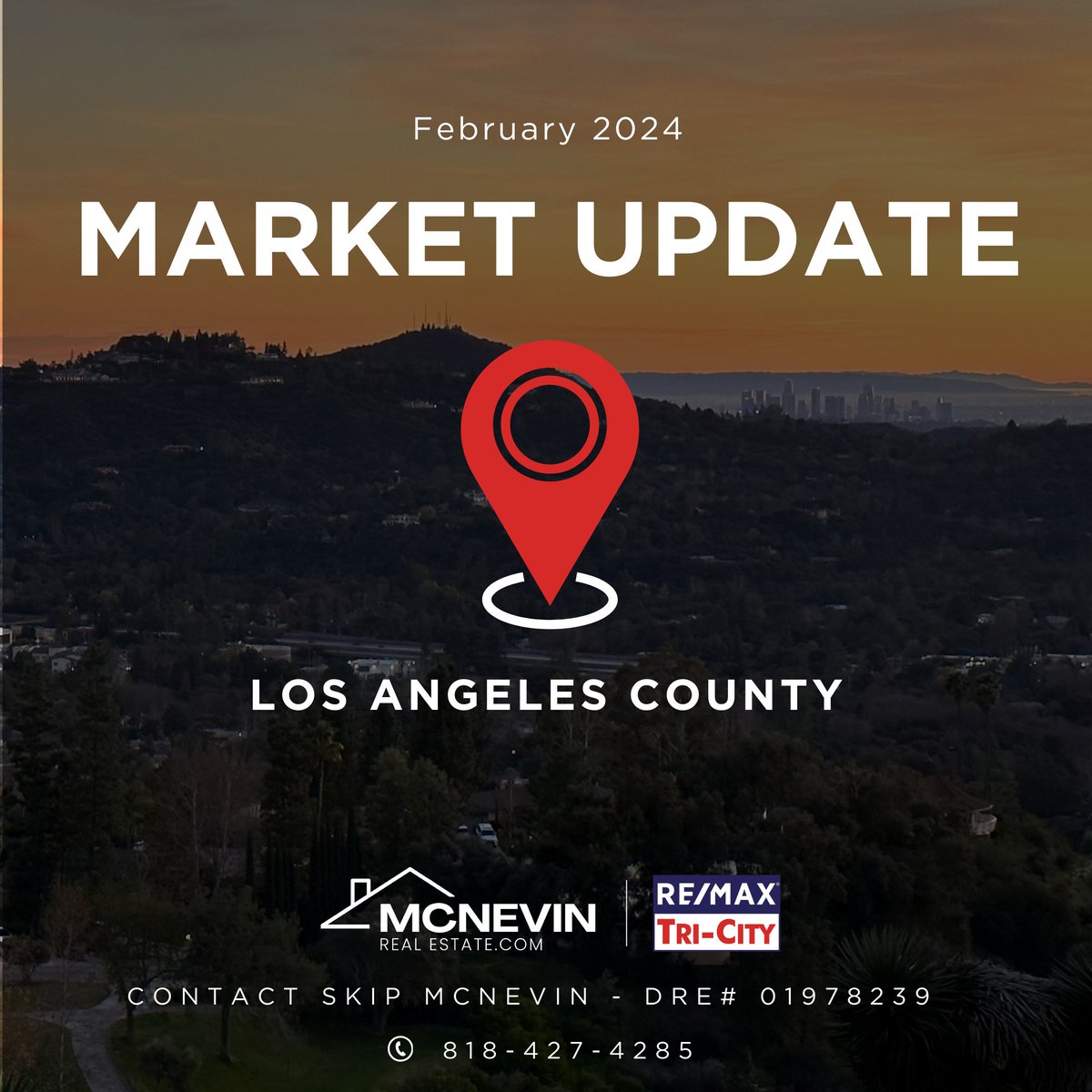 SkipMcNevinRELA's tweet photo. Listing activity has started to pick up, and with mortgage rates stabilizing, inventory is expected to improve in the coming months.

I’d love to discuss the market with you. Serving all of Los Angeles since 2015.

🌐 https://t.co/Ew8KSo04Yo
✔️ DRE# 01978239 https://t.co/7MCunV4LgG