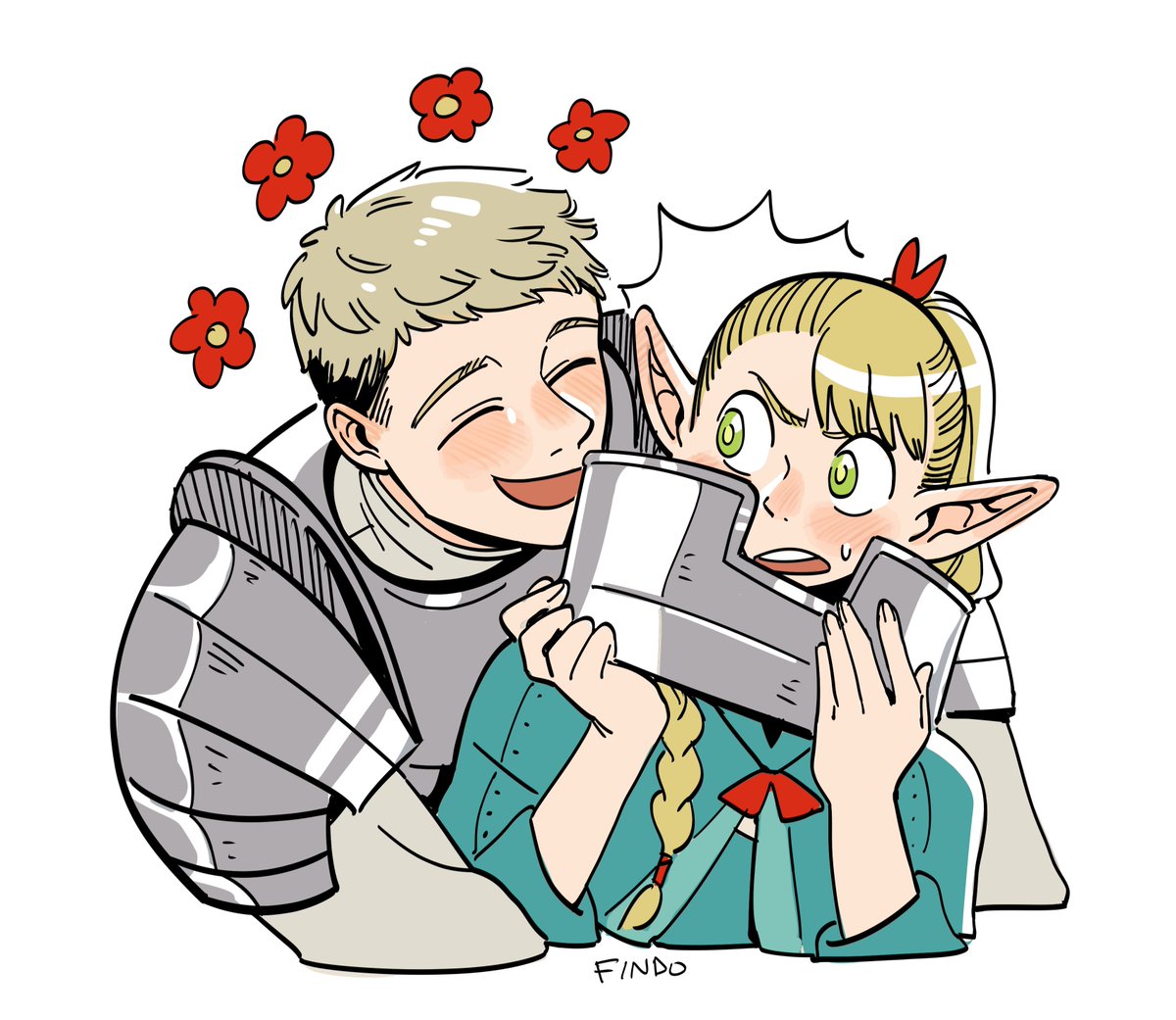 findoland's tweet image. #dungeonmeshi 
😳😳😳