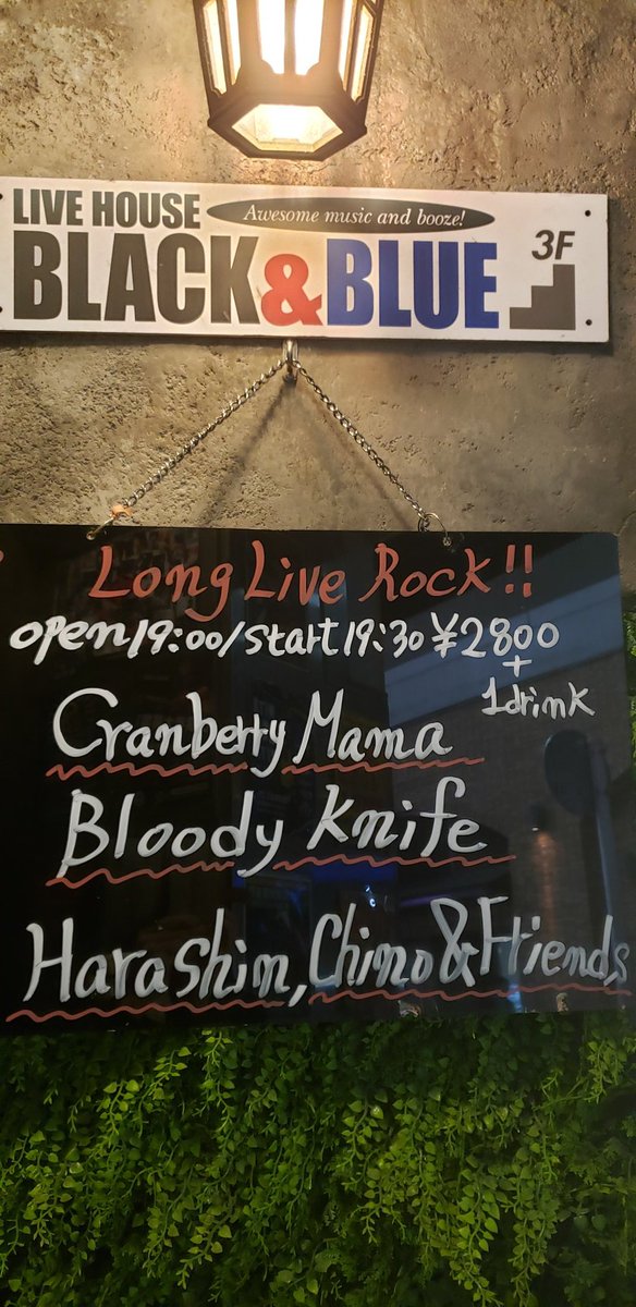 0524kaco's tweet photo. 昨夜はTHE BLOODY KNIFE♬.*ﾟ
正しくナイフの様に突き刺さる様な生音でした♬.*ﾟ
カッコよかった⤴︎
これがRock'n Roll♬.*ﾟ.ﾟ･*.
#THEBLOODYKNIFE
#吉祥寺ブラックアンドブルー https://t.co/LxnKlNy6ip