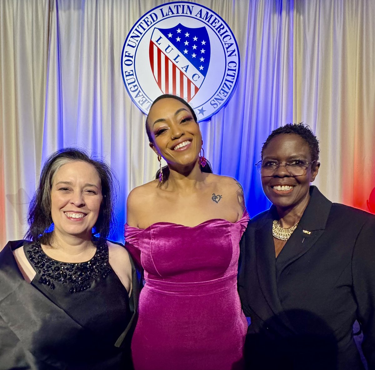 Yesterday, some members of the YWCA USA team and I attended the LULAC Legislative Awards Gala in Washington, DC.  to honor former YWCA USA CEO, Alejandra Y. Castillo, as she received a LULAC Legislative Service Award.