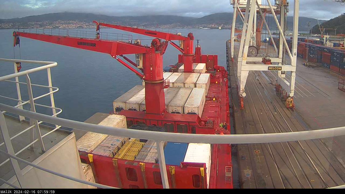 UK_Shipspotter's tweet photo. After making her long voyage to #Antarctica Xmas/New Year “Malik Arctica” arrived #Vigo, Portugal this morning, part discharged, now on her way to #Harwich, #ParkestonQuay eta 19th February
#malikarctica #royalarcticline #havenportsuk #hpsuk #britishantarcticsurvey #haleystation https://t.co/xxcDk1cnym