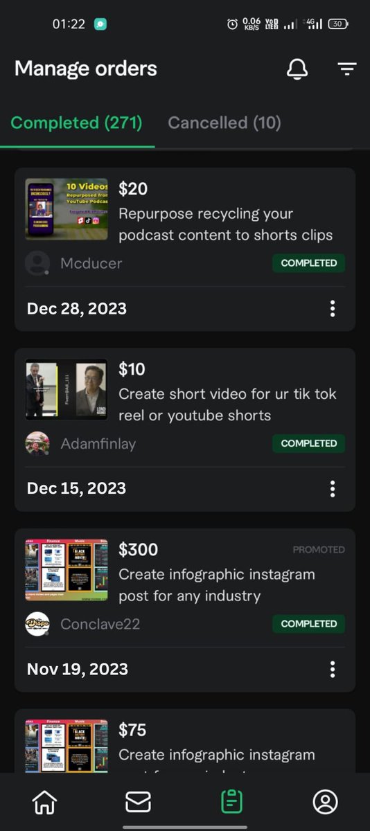 These are the order no. On my Fiverr page...
(Including outside of Fiverr it exceeds well over 300 in last 3 years)
#videoediting #Editor #videoeditor #designer #freelance