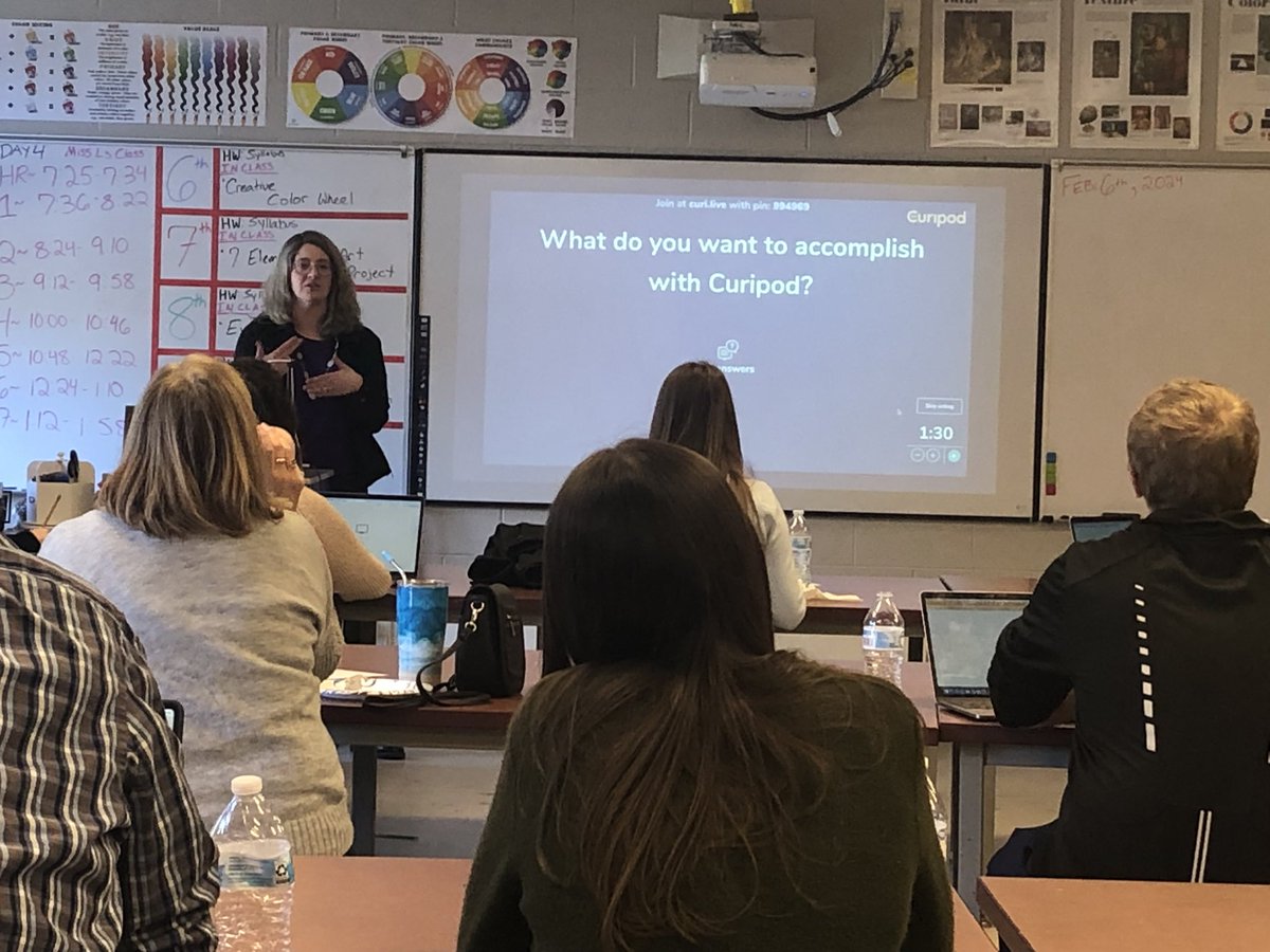 Happy February Vacation! <a href="/curipodofficial/">Curipod</a> I did a
Curipod presentation at this month’s faculty meeting. Thank you for sponsoring our breakfast treat.
