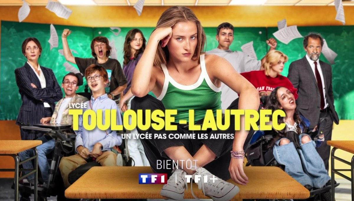 Bientôt sur @TF1, le  #LycéeToulouseLautrec rouvre ses portes ! avec @stephdegroodt, @Valeriekarsenti, #AureAtika et #ChineThybaud.