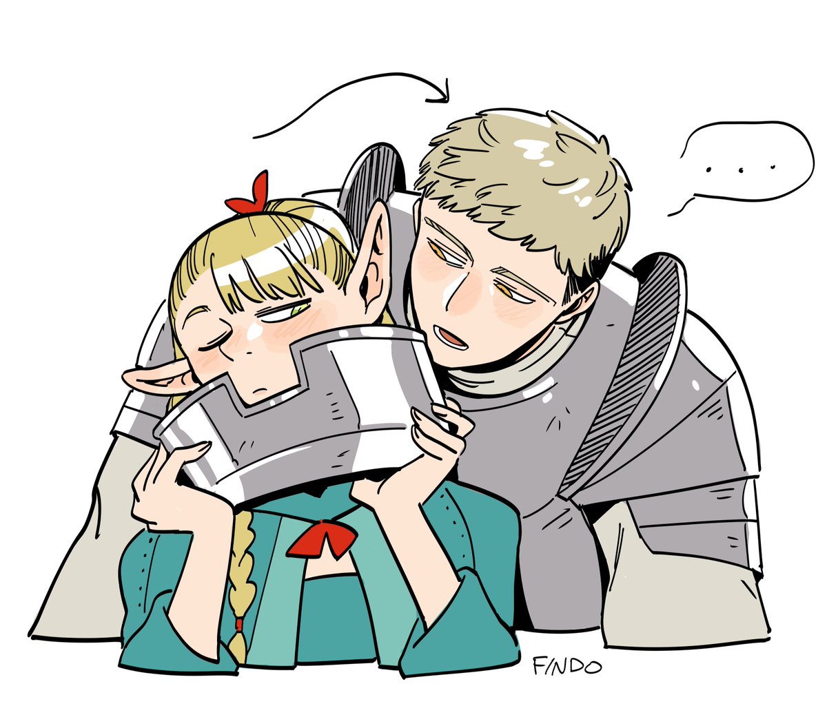 findoland's tweet image. #dungeonmeshi 
😳😳😳