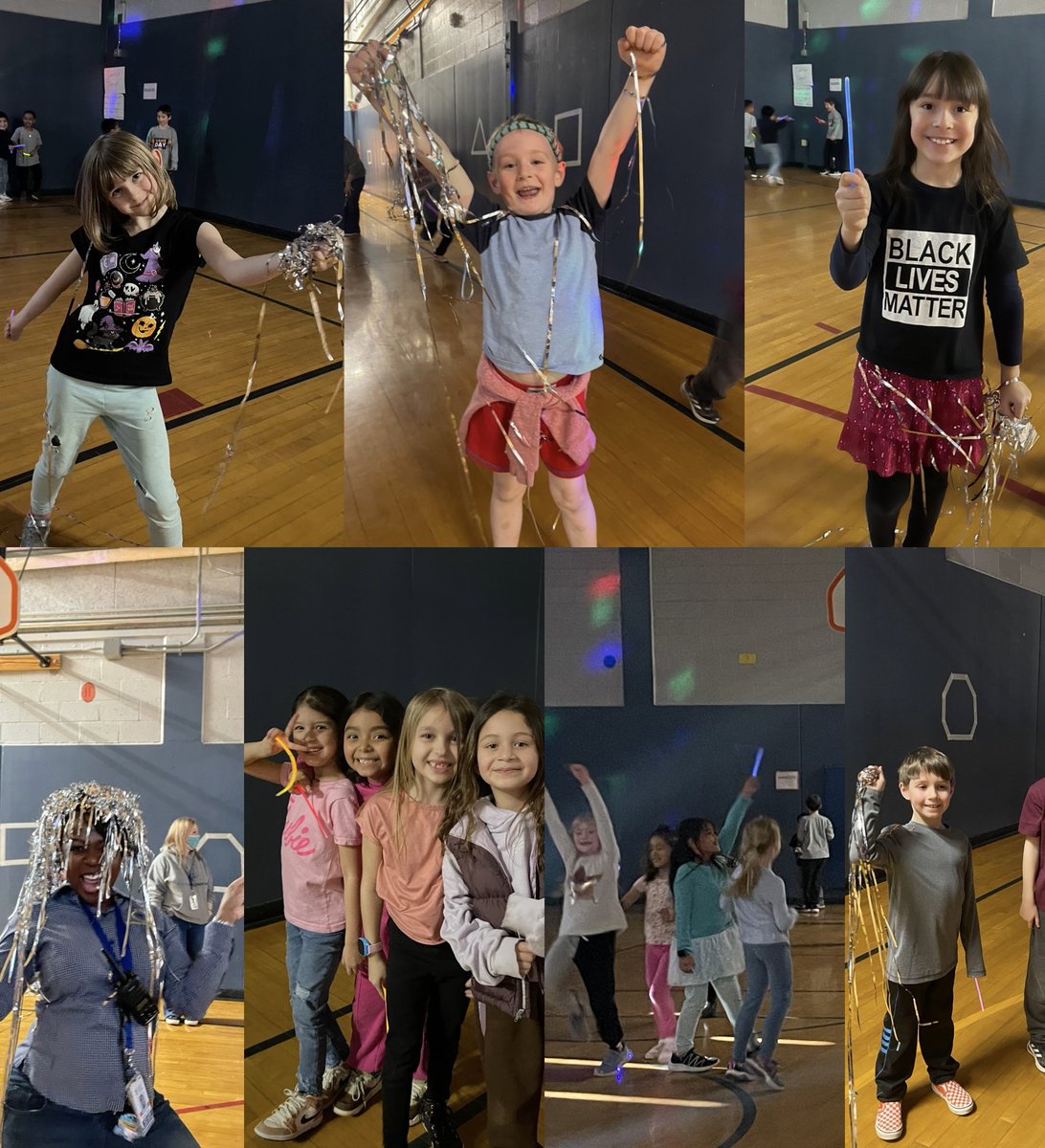 "🏆 February's PBIS theme, the 'Super Safe Challenge,' saw our first graders clinch the victory! They celebrated in style with a glow dance party! <a href="/EPS_Region1/">Cathy Woods</a> <a href="/EverettSchools/">Everett Public Schools.WA</a>