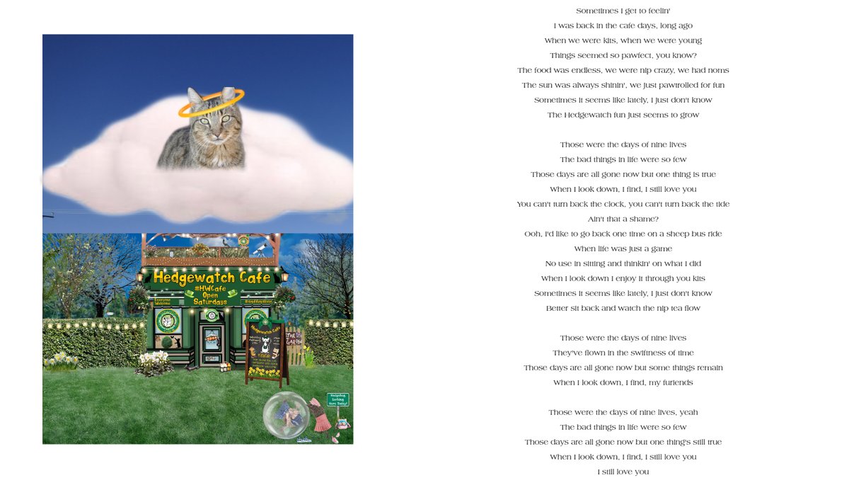 BungZipChoir's tweet photo. Bungle adapted this wonderful Queen song (vid https://t.co/SPpPIR0bTm) from OTRB - he still loves you ❤️🌈 #Hedgewatch https://t.co/5XgQlBBrH4