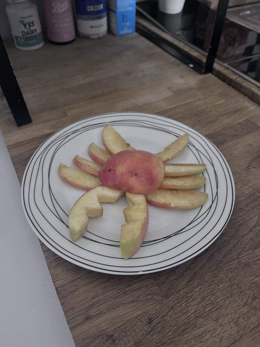 dinner party at my friends house and she just served me this as a starter,,,,, best night of my life