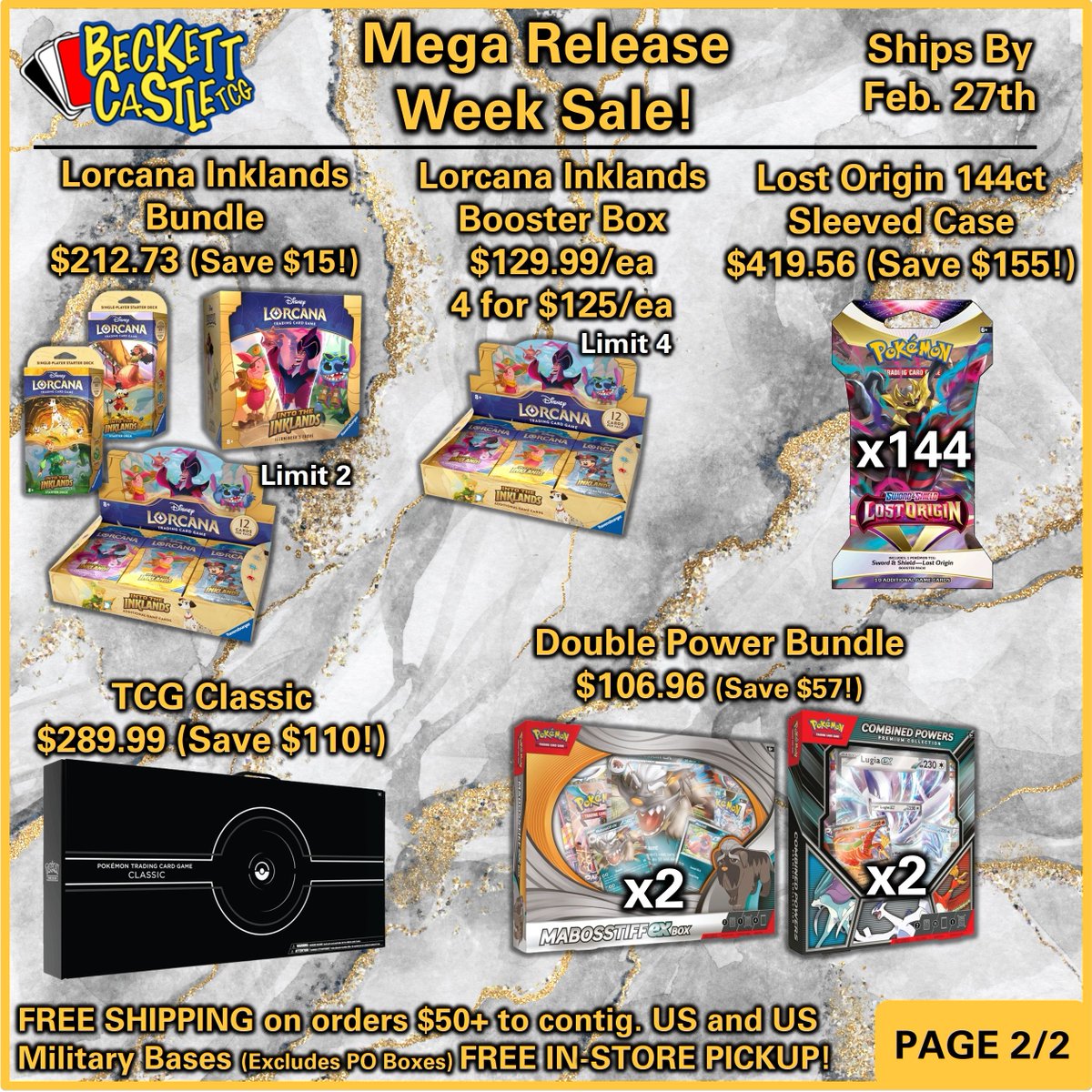 Beckett Castle TCG tweet media