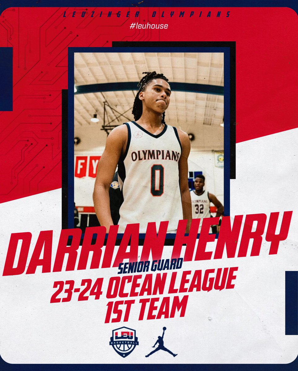 Senior Darrian Henry. A point guard any college would love to have.