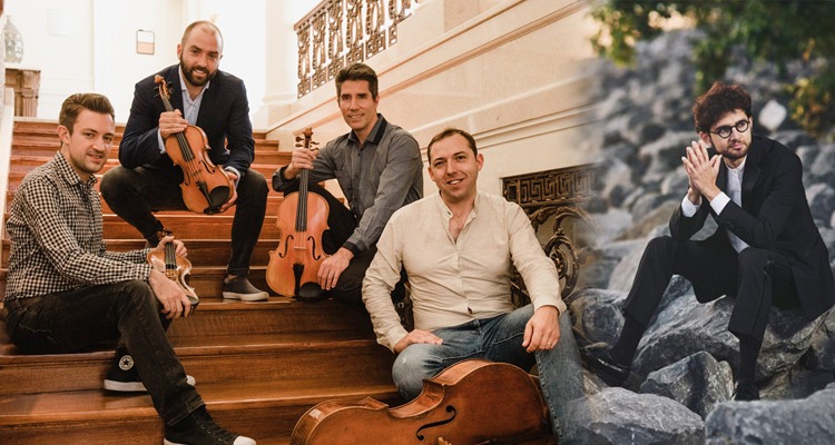 themontrealer's tweet photo. Pianist Roman Rabinovich joins the Escher String Quartet for a program featuring Brahms, Janacek and Haydn.
#PollackHall #Montreal #LMMCConcerts @rabiman29 @escherquartet #classicalmusic
https://t.co/rYixhRsWxG https://t.co/z5FrtwinIB