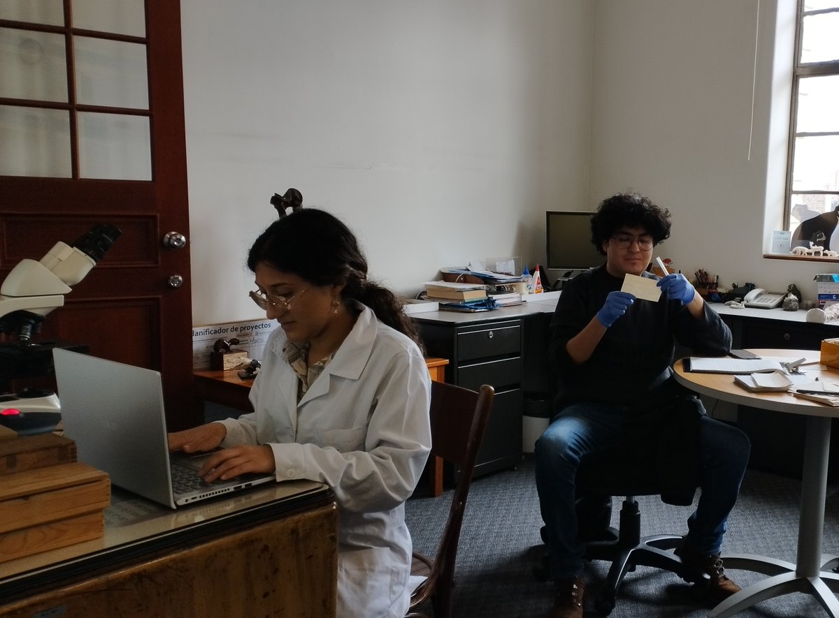 museolasalle's tweet photo. Viernes de revisión de archivo histórico en el Museo de La Salle (emojis de lupa, museo, libro y microscopio). Este archivo perteneció al Hno. Daniel González y pudimos observar los cortes histológicos empleados como material de estudio e investigación. 

#MLSComparteContigo https://t.co/dYCnFCsv9I