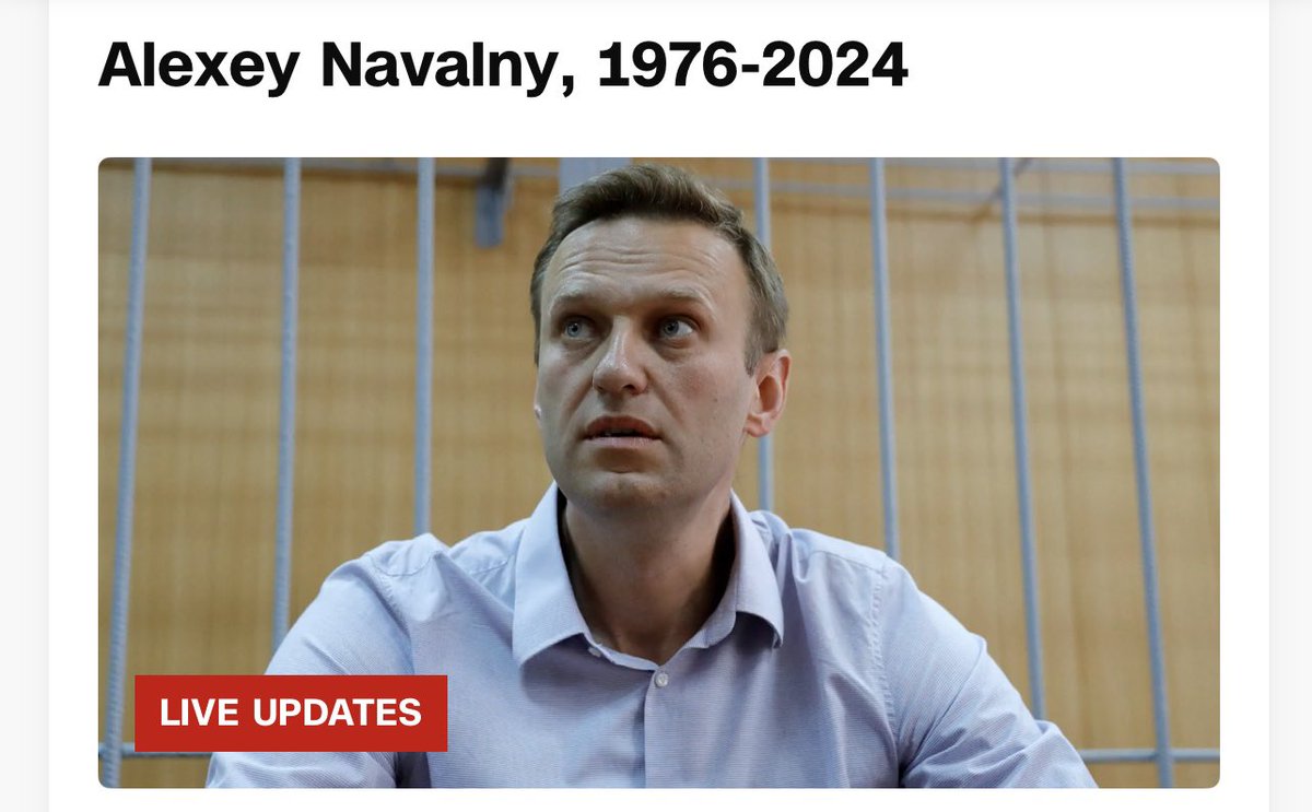 The sheer courage of this man. Even after he was flown to Germany for life-saving treatment after Russian agents poisoned him, he went back, to certain prosecution and imprisonment - and smiled through it all. #Navalny