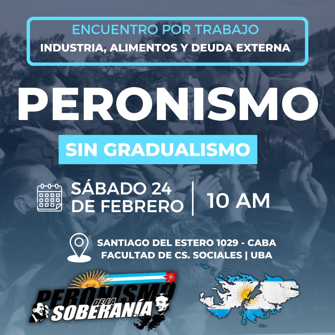 𝐄𝐍𝐂𝐔𝐄𝐍𝐓𝐑𝐎 𝐏𝐎𝐑 𝐓𝐑𝐀𝐁𝐀𝐉𝐎
ɪɴᴅᴜsᴛʀɪᴀ, ᴀʟɪᴍᴇɴᴛᴏs ʏ ᴅᴇᴜᴅᴀ ᴇxᴛᴇʀɴᴀ. #𝐏𝐄𝐑𝐎𝐍𝐈𝐒𝐌𝐎𝐒𝐈𝐍𝐆𝐑𝐀𝐃𝐔𝐀𝐋𝐈𝐒𝐌𝐎 <a href="/gastonharispe/">Gaston Harispe</a> <a href="/P26deJulio/">Peronismo 26 deJulio</a> <a href="/jjosemussi/">Juan José Mussi</a> <a href="/GabrielBerrozpe/">Gabriel Berrozpe</a> <a href="/NahuelSilvaok/">Nahuel Silva</a> <a href="/kociancich/">María Silvina Kociancich</a> <a href="/VictorHugoOvie7/">Victor Hugo Oviedo</a> <a href="/SolRudi/">Sol Rudi</a>