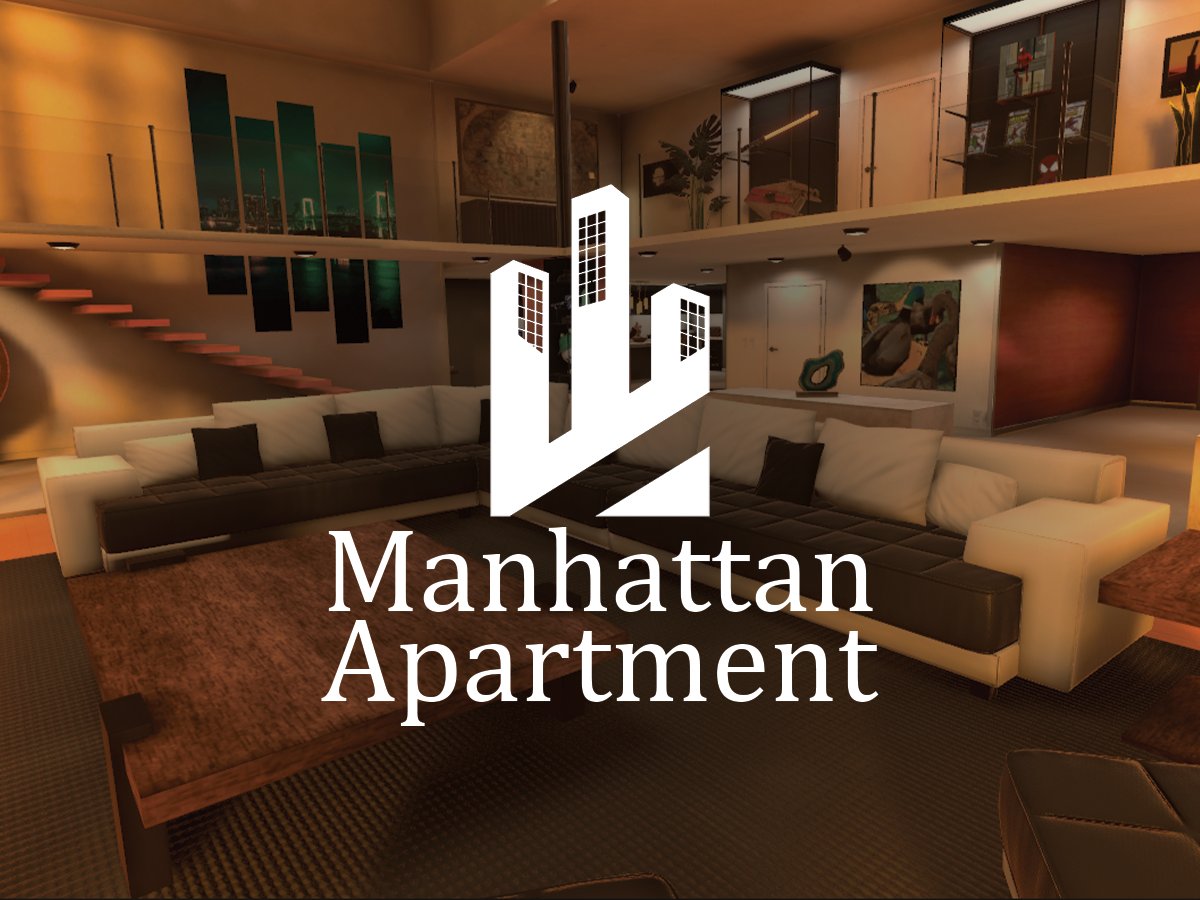 Manhattan Apartment is now live and already public! go check it out on #VRChat . I am going to be uploading some of the custom shaders and assets to my Patreon tomorrow!
