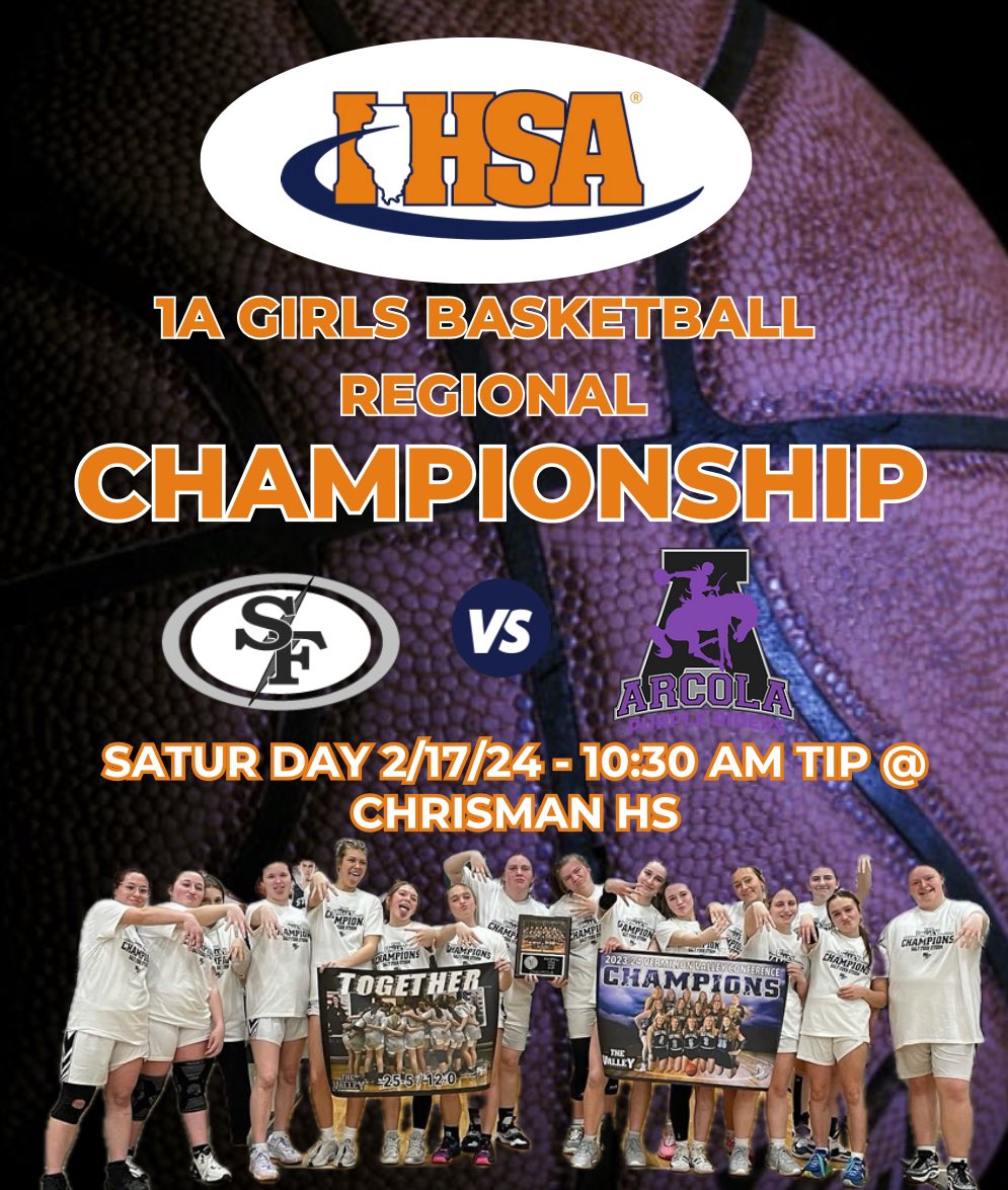 Rescheduled time for tomorrow’s Regional Championship Game is 10:30 AM! <a href="/SaltFork_HS/">Salt Fork H.S.</a>