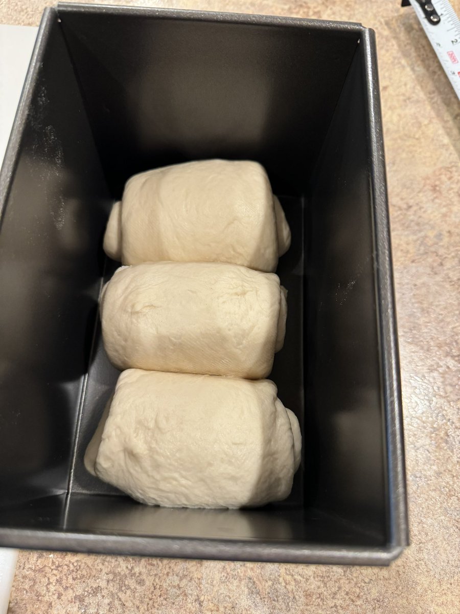 Today I made fresh Shokupan (Japanese Milk Bread) and it turned out PERFECT! #shokupan #baking