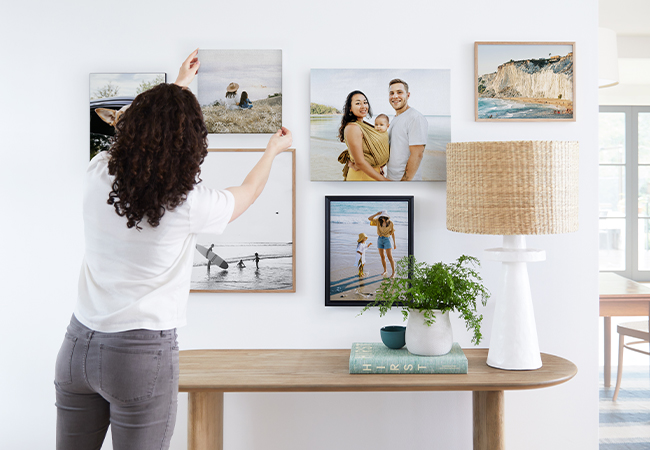 Add texture to your decor with these ideas.
Bring visual variety to your walls with your most-loved moments printed on a mix of materials. Get inspired with these wall decor ideas.

Shop Now kodakmoments.com