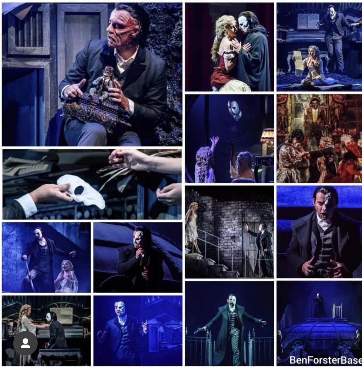A lovely #ForsterFlashback today! Phantom of the Opera Greece began 4 years ago. Our brilliant Phantom @thebenforster lead an amazing British/Greek cast. Unfortunately the highly successful run had to end prematurely because of the Covid outbreak. 😪