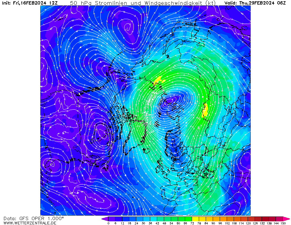 PvForecast's tweet photo. #coldpool forseen late febr https://t.co/gL2SWHceIR