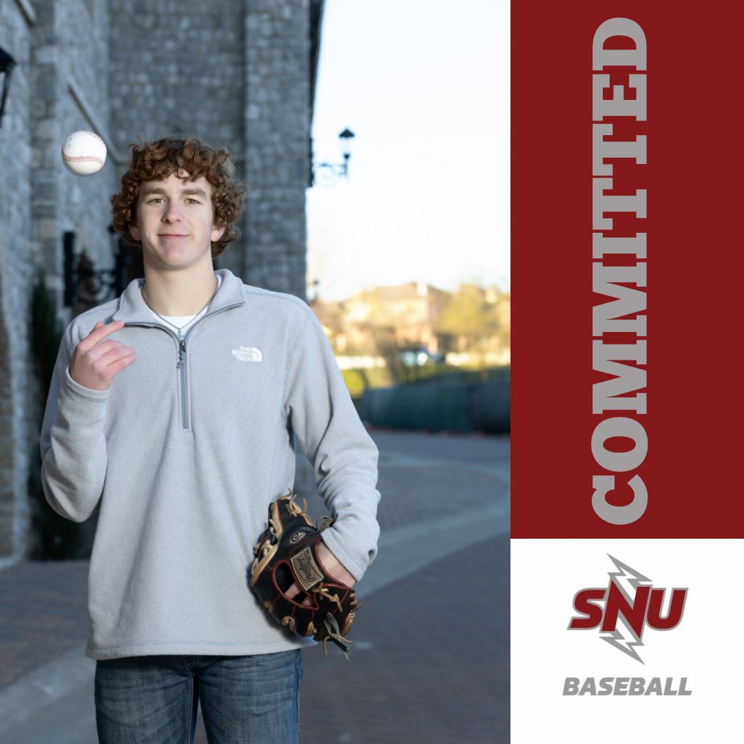 HunterOutlaw6's tweet photo. Committed ⚡️⚾️ I thank God for giving me my ability, my parents for always supporting me and to all the coaches who helped along the way. Excited for what’s next @SNUBaseball @Kyle_casey5 @CoachFultz18 @SNUAthletics @TPABaseballTX https://t.co/p8IxukWVen