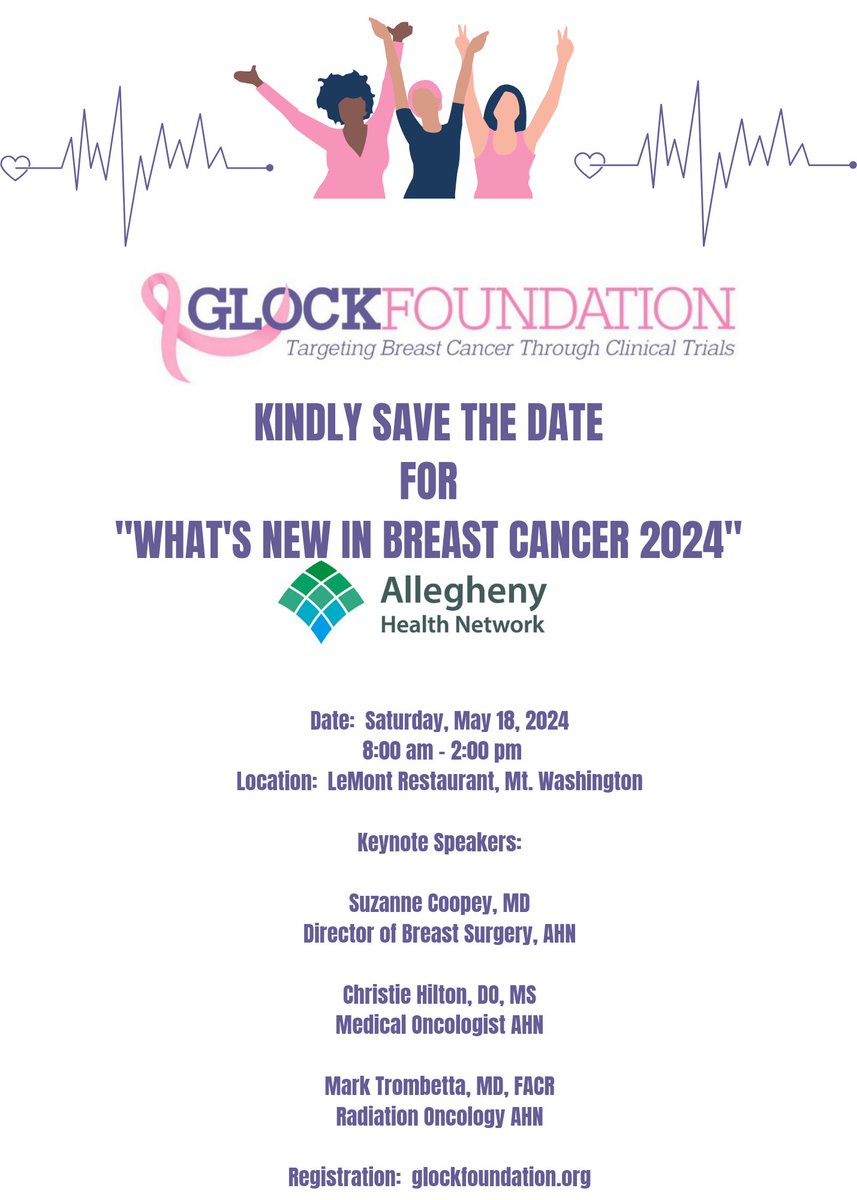 Together, let's advance the fight against breast cancer and pave the way for a brighter, healthier future. We look forward to welcoming you to this transformative event! 🌟

For more details, please check out our Instagram and Facebook posts.