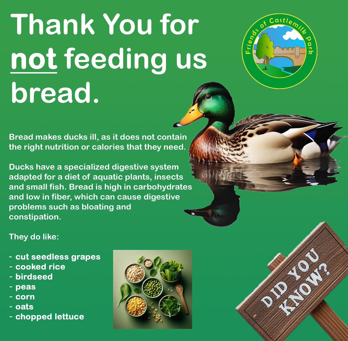 Friends of Castlemilk Park tweet media