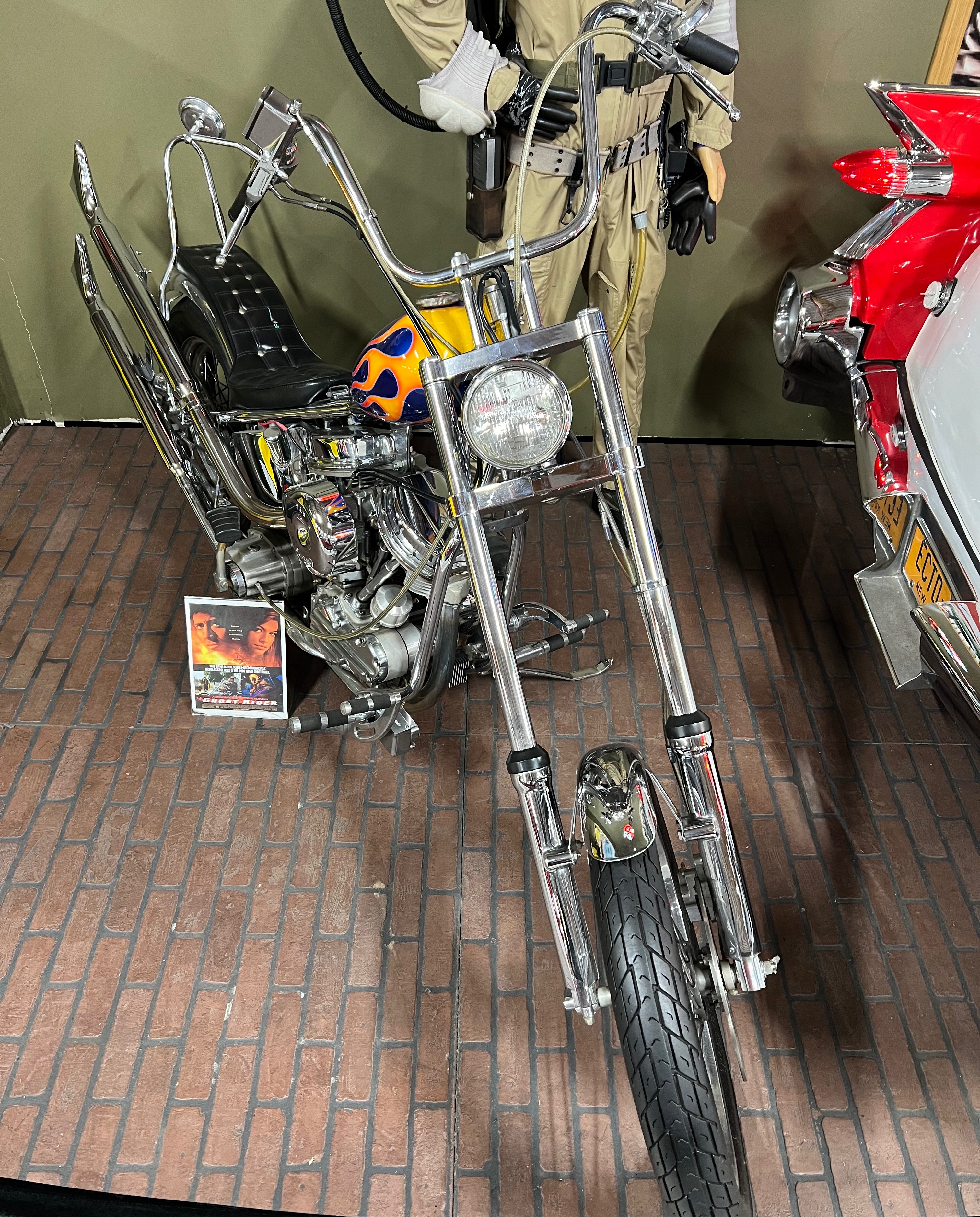 Harley davidson shop chopper ghost rider