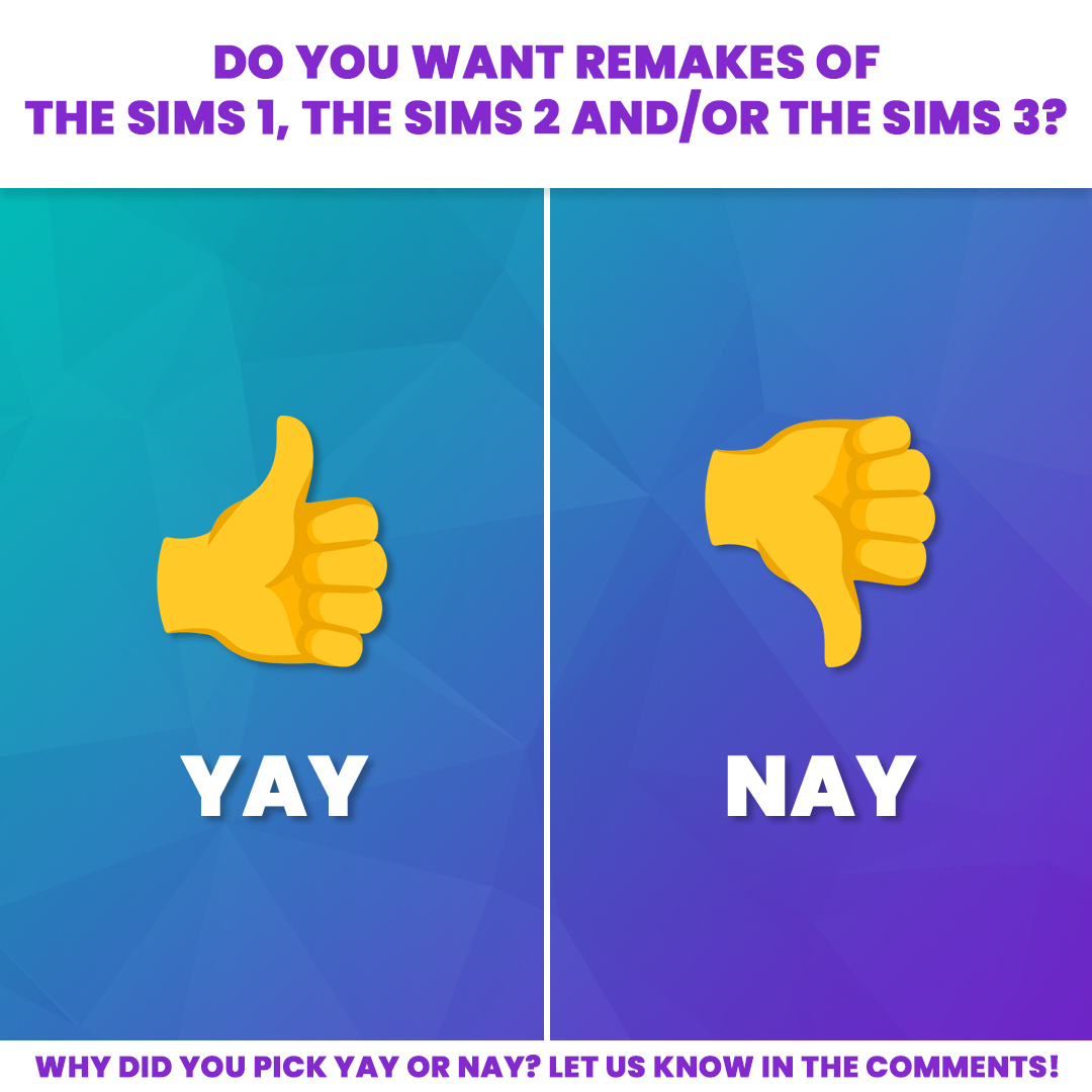 TheSimsResource's tweet image. Some of us love nostalgia. What do you think?
#Thesims #Thesims3 #thesims4 #gaming