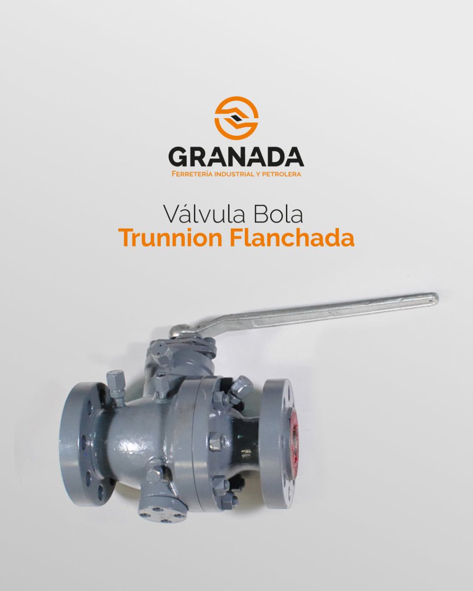 GranadaSas's tweet photo. 🔵Conoce nuestra Válvula Bola Trunnion Flanchada de calidad superior. 💪✨ Diseñada para ofrecer un control preciso y durabilidad excepcional. ¡Opta por la excelencia en cada flujo! 🔧🏭

#GranadaSAS #Válvulas https://t.co/y80MqwfUBP