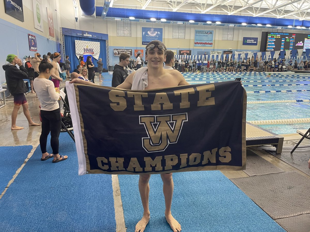 State Champ Alert 🚨 

Congrats to Junior Swimmer Joe Warnagiris, state champion in the Boys 200 Individual Medley <a href="/WinStarSports1/">WinchesterStarSports</a>