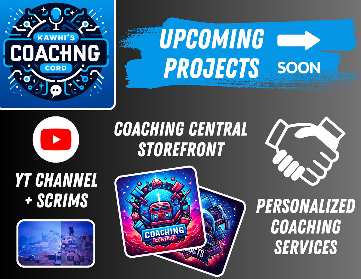 CoachKawhi's tweet photo. 🎉We hit 500 members in a month! To celebrate we’re running a giveaway for 2 1000 V-Buck Cards and 5 custom dropmaps! 🎉 Join up to enter: https://t.co/hA4EViohmi

Also have some very exciting projects planned that will be launching next season! 👀

#fortnite #giveaway https://t.co/Q8NkWLgclg