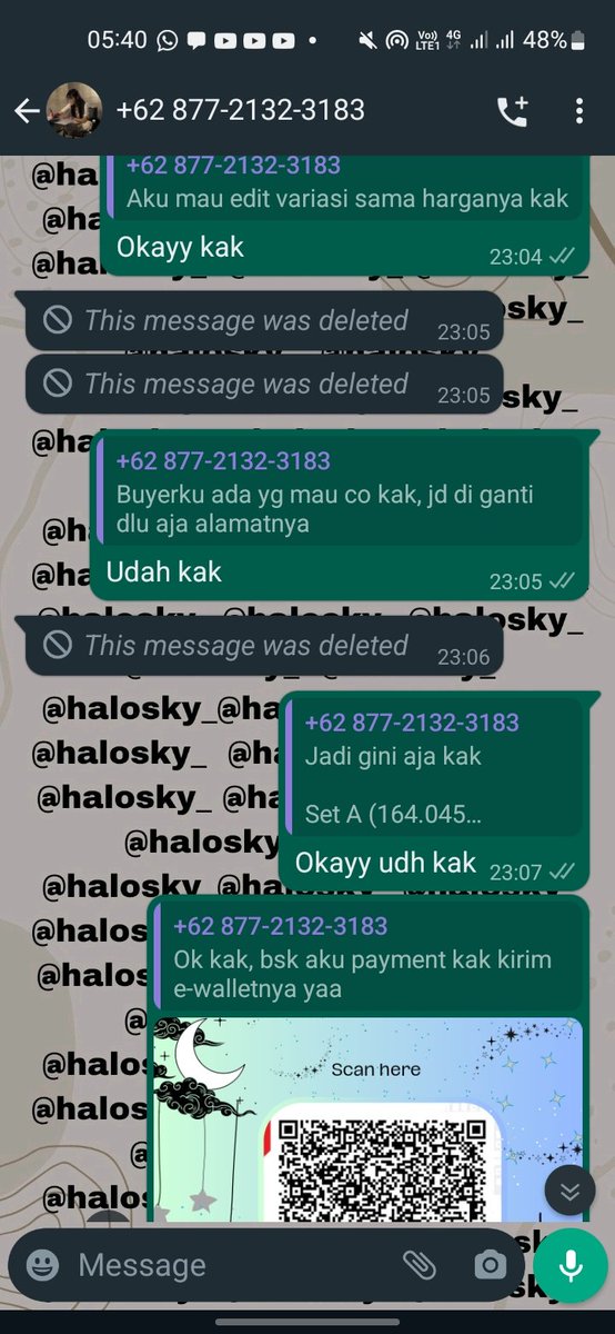 Dia pake jasa titip link co shopee ku untuk perantara ngescam😭 aku bangun oeprasi kaget bgt, banyak yg ngatain aku penipu/ngescam. Semua chat dia di wa udah delete🥲 asli aku tremor bgt sampe sekarang, my heart beating so fast. Aku gatau apa2 tiba2 dikatain orang penipu...