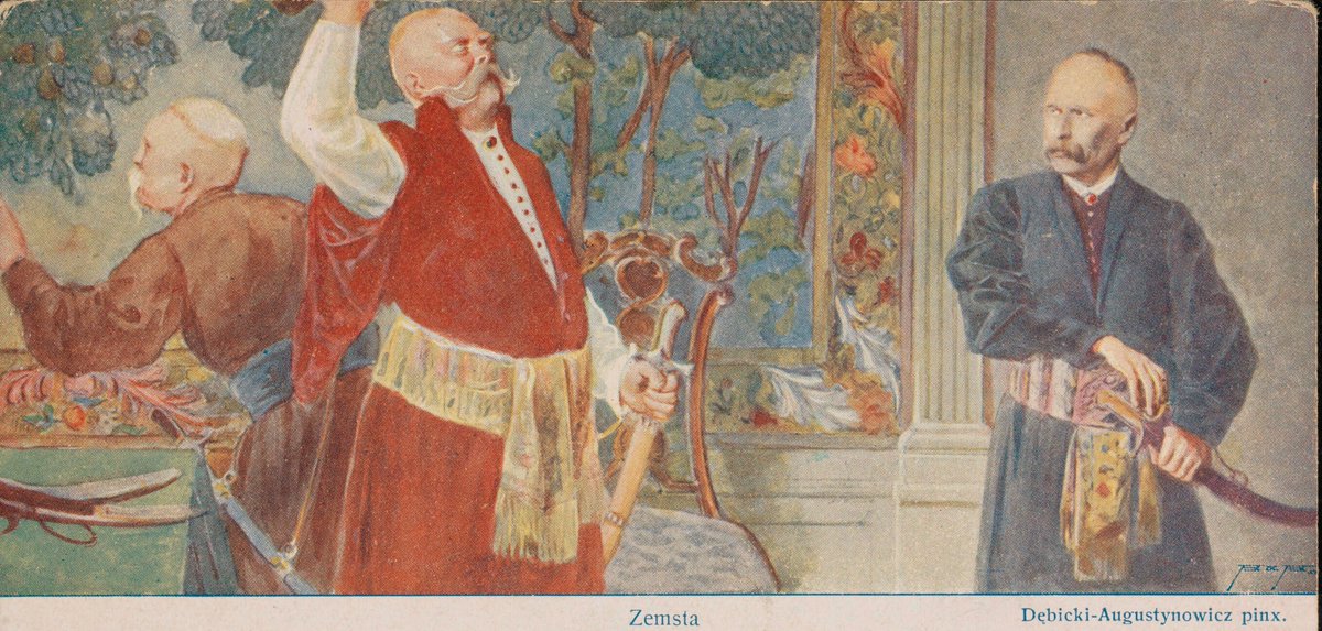 dziejepl's tweet photo. 190 lat temu, 17 lutego 1834 r. we Lwowie miała miejsce prapremiera Zemsty Aleksandra Fredry. „To arcydzieło, jedna z najlepszych polskich komedii” – mówi PAP historyk teatru prof. Anna Kuligowska-Korzeniewska. #teatr #Zemsta #Fredro #Lwów #komedia
https://t.co/Rw982bN6Ue https://t.co/eAootYCRbb