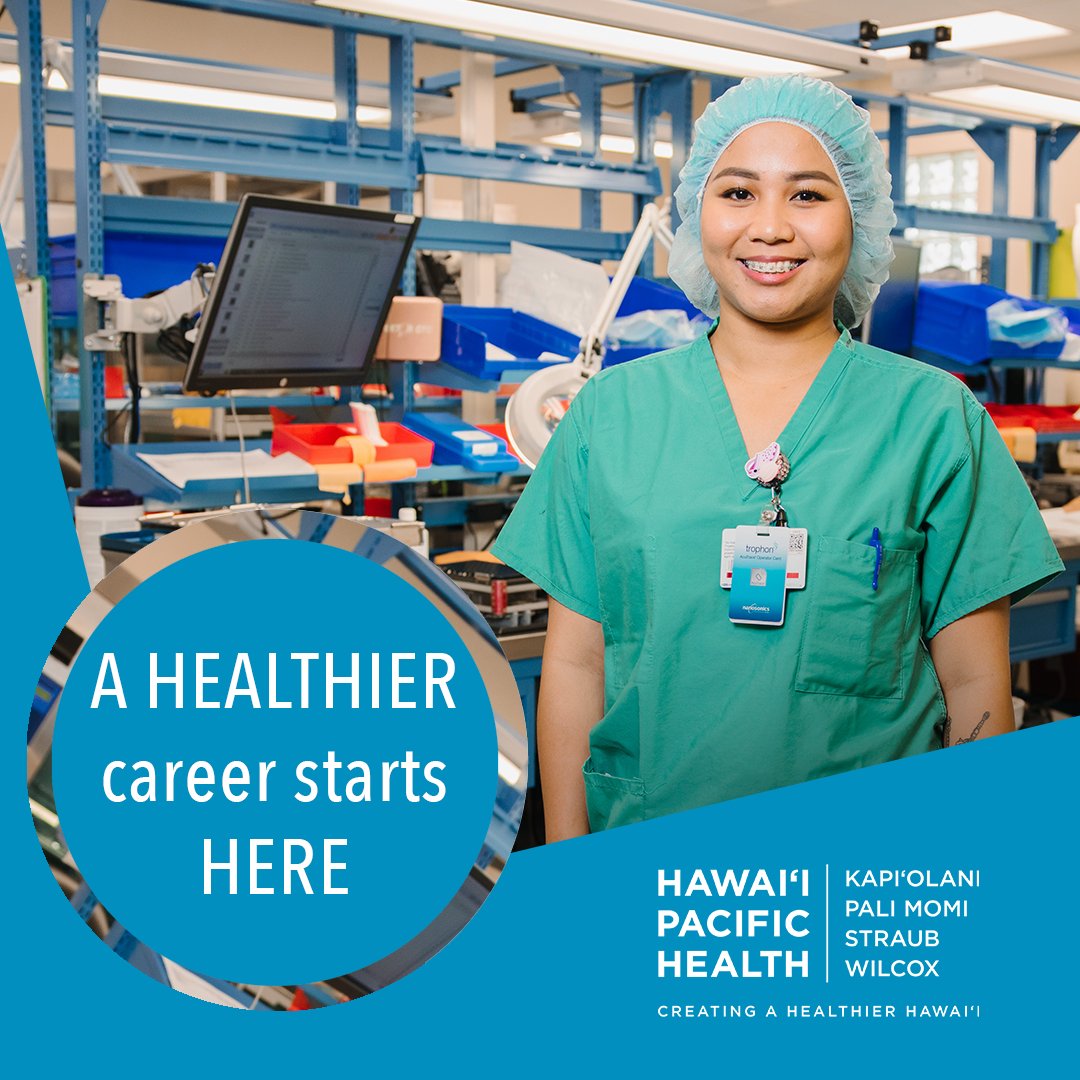 Join @hawaiipachealth's dynamic training program for Surgical Instrument Processing Technicians. The Spring 2024 program starts April 15. Deadline to apply is Friday, Feb. 23, or until all positions have been filled. Apply now: bit.ly/42zVahX.