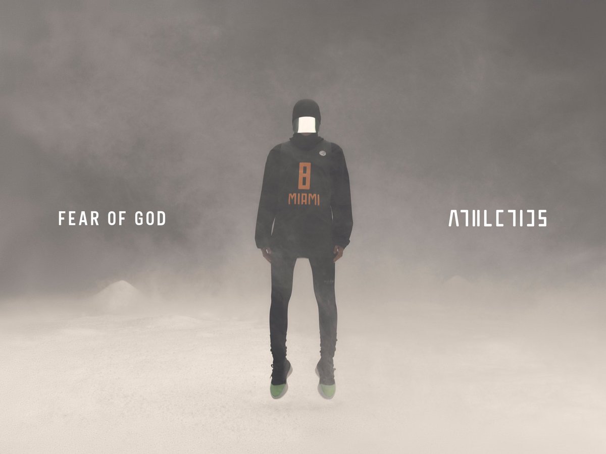 Fear of God Athletics presents Indiana University and University of Miami NCAA Collection. Select items arriving 2.24 on CONFIRMED.