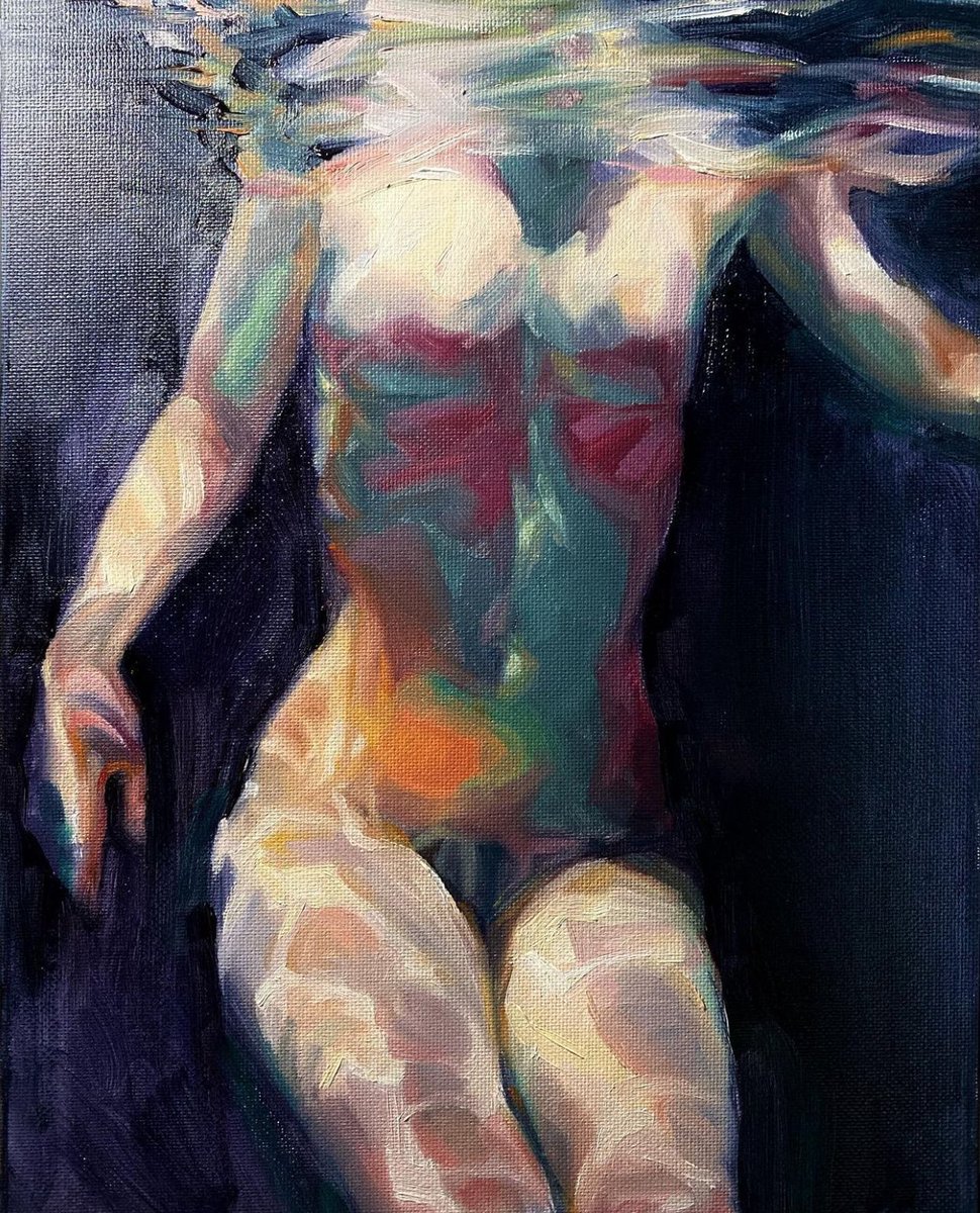 sacral release,
oil on canvas