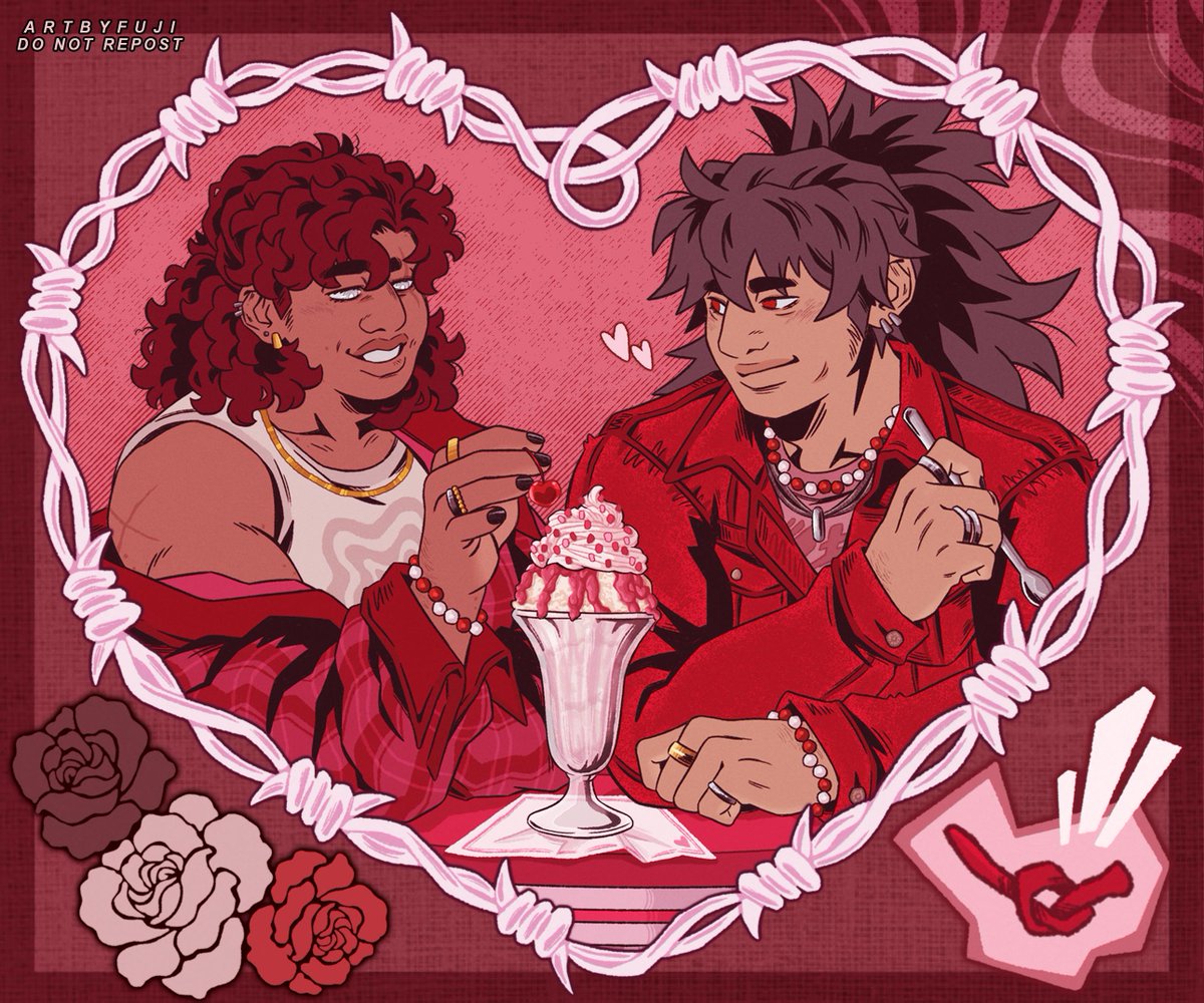 enjoying valentine's day 🍨 [ #rosebird ]