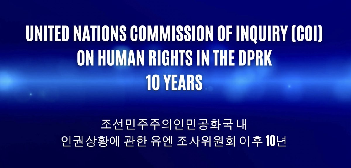 UNrightsSeoul's tweet photo. Today we mark the 10th anniversary of the groundbreaking report of the UN COI on human rights in #DPRK. The COI validated the testimonies of the victims abt. serious human rights violations &amp; crimes against humanity. @UNrightsSeoul is working to bring accountability. https://t.co/aHqhyYIJkQ