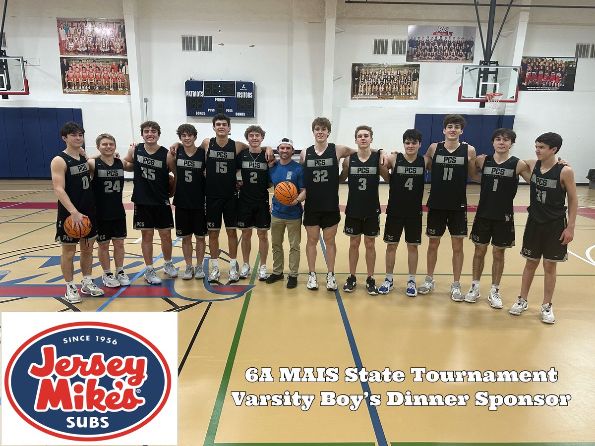 PcsBoys's tweet photo. We appreciate Jersey Mike’s, Bret Dunnaway (Owner) and Landon Corkren (GM) for providing dinner on Friday & Saturday night for us.
#februaryfocusedeternityminded #HarrisonStrong https://t.co/hTwNlmn6Pp