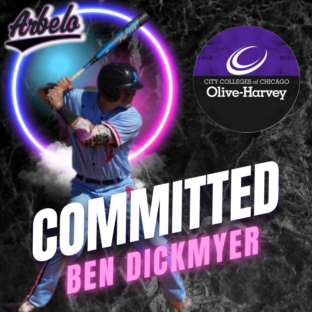 Arbelo Baseball (@arbelobaseball) on Twitter photo A big congratulations to Arbelo Baseballβs Ben Dickmyer and Jack Dubois on both committing to Olive-Harvey College! <a href="/OliveHarvey_CCC/">Olive-Harvey College</a> A big congratulations to Arbelo Baseballβs Ben Dickmyer and Jack Dubois on both committing to Olive-Harvey College! <a href="/OliveHarvey_CCC/">Olive-Harvey College</a>
