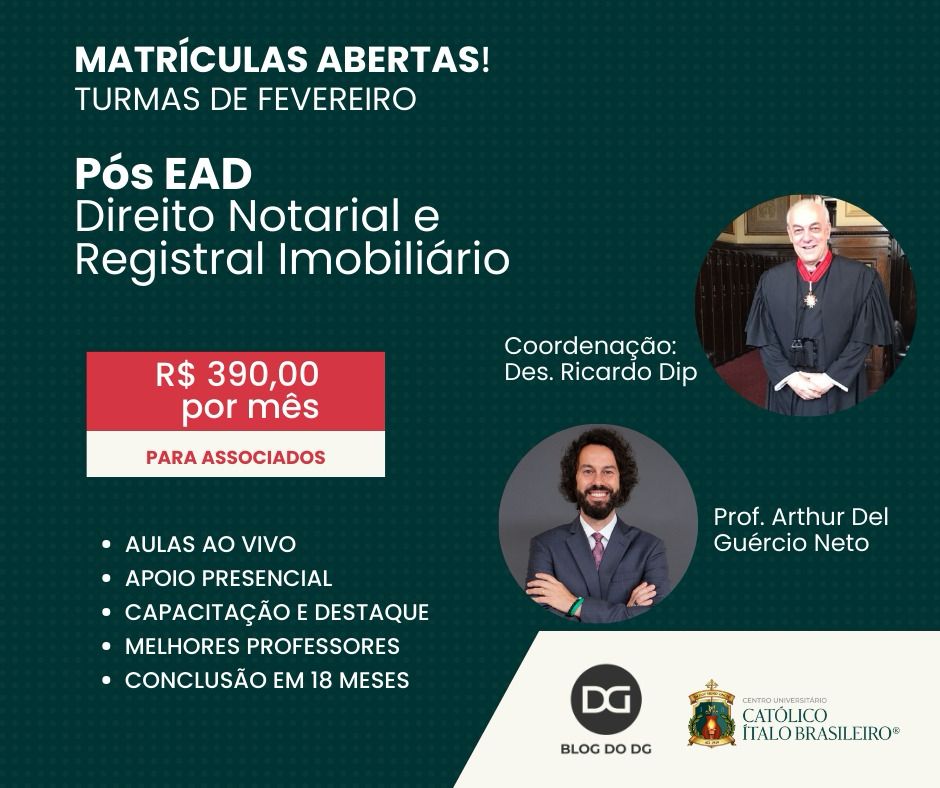 blogdodg's tweet photo. 😃 Venho indicar a vocês a pós-graduação em Direito Notarial e Registral Imobiliário, oferecida pelo Centro Universitário Católico Ítalo Brasileiro. 

➡ As inscrições já estão abertas!
Matricule-se agora mesmo: 11 99196-9846.
Utilize o código DNRJM para garantir um desconto https://t.co/RyIbL0eAd0