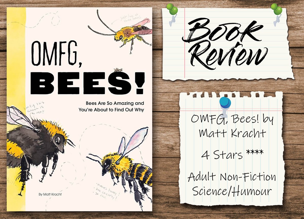 This Friday's review is OMFG, Bees! by @mkracht @ChronicleBooks readnerdywithme.substack.com/p/review-omfg-…