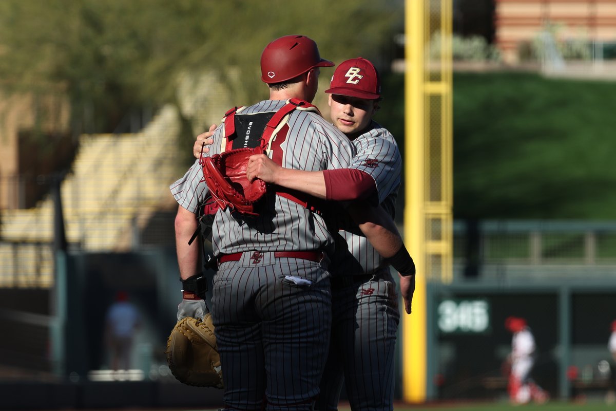 Boston College Baseball (@bcbirdball) on Twitter photo 5.0 innings pitched.
0 hits.
0 runs.
5 strikeouts.
Perfect last three innings.
1 win.
that'll play <a href="/tylermudd17/">Tyler Mudd</a> 5.0 innings pitched.
0 hits.
0 runs.
5 strikeouts.
Perfect last three innings.
1 win.
that'll play <a href="/tylermudd17/">Tyler Mudd</a>