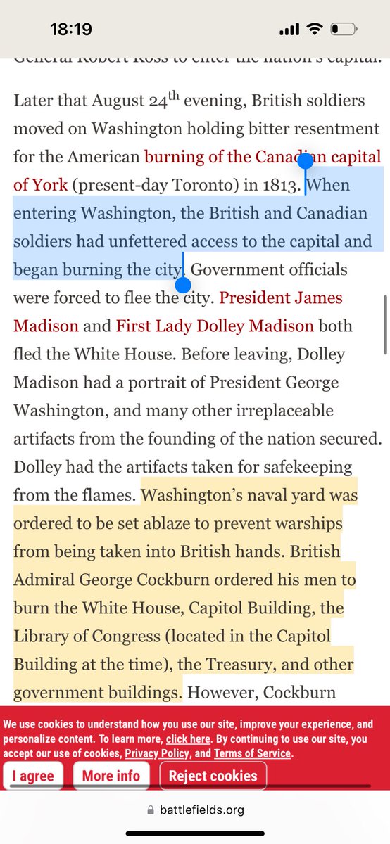 flowhagan's tweet photo. @hamms716 And it’s completely ahistorical. We elect the dumbest fucking people. Those crazy Canadians burned down DC! https://t.co/plvnWb1atS