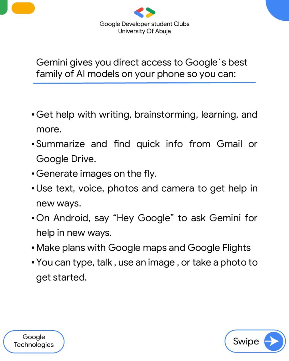 gdsc_uniabuja's tweet image. Want to know more about the new AI chatbot that is changing the way we interact with technology?

#GoogleTechnologies
#GoogleAdmob
#GDSCUNIABUJA
#GDSC