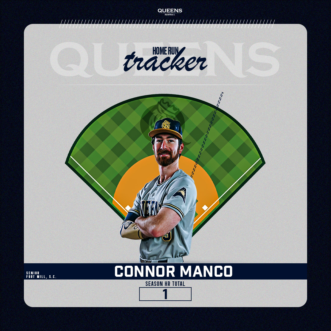 Queens_Baseball's tweet photo. MANCO BOMBS ARE BACK!!!! A two-run blast from the senior and the Royals are on the board.

#RoyalsRise | #QUeenCity | #MITA https://t.co/tGK6s4HzmL